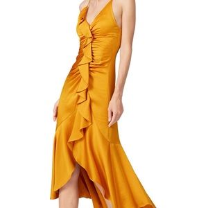 Jonathan Simkhai Front Ruffle Dress